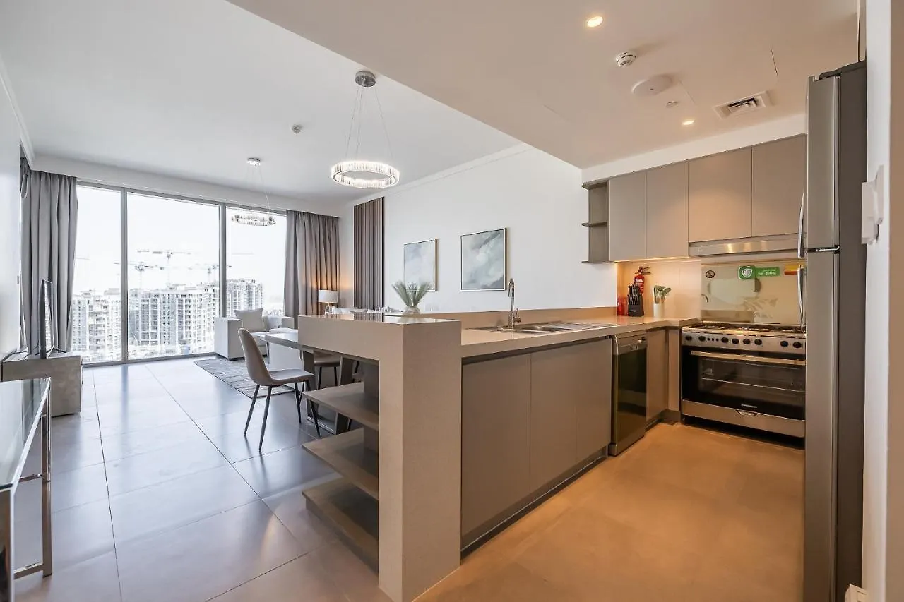 Spacious 3Bdr With Maid Room I Creek Harbour I Creek Gate Tower 2 Dubai Apartment