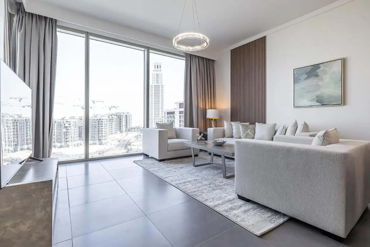Apartment Spacious 3Bdr With Maid Room I Creek Harbour I Creek Gate Tower 2 Dubai