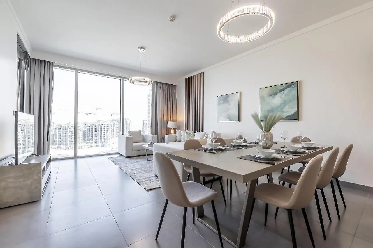 Spacious 3Bdr With Maid Room I Creek Harbour I Creek Gate Tower 2 Dubai 0*,  United Arab Emirates